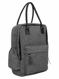 Classic Shaded Canvas & PU Backpack