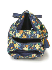 Modish Digital Printed Canvas & PU Shoulder Bag