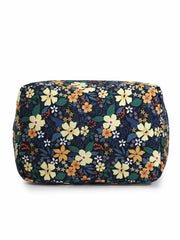 Modish Digital Printed Canvas & PU Shoulder Bag