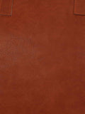 Modish Digital Printed Canvas & PU Tote Bag