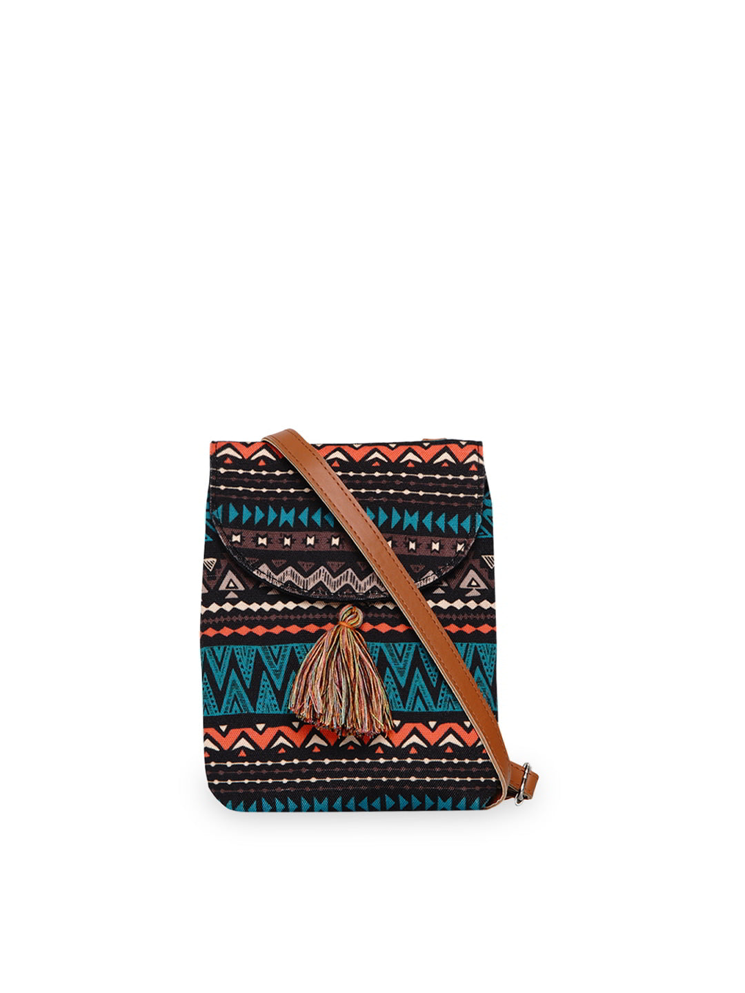 Geomat Digital Printed Canvas Sling Bag