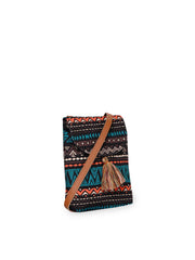 Geomat Digital Printed Canvas Sling Bag