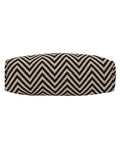 Geomat Acrylic Jacquard & PU Shoulder Bag