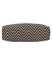Geomat Acrylic Jacquard & PU Shoulder Bag