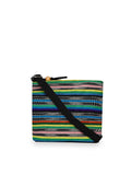 Streak Canvas Jacquard Striped Sling Bag