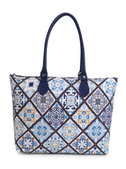Mandala Digital Printed Canvas Tote Bag
