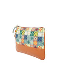 Geomat Polyester PU Graphic Cosmetic Vanity Bag