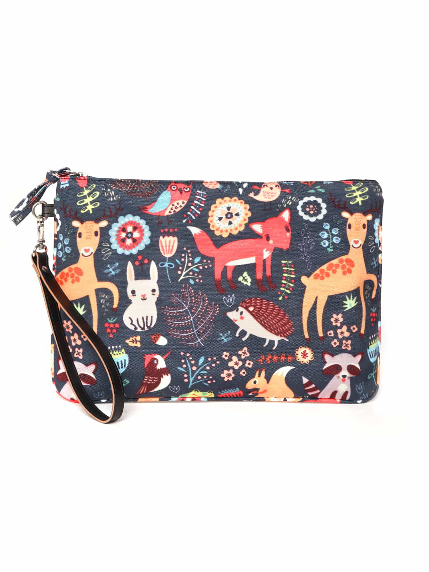 Modish Polyester Quirky Cosmetic Vanity Bag