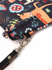 Modish Polyester Quirky Cosmetic Vanity Bag