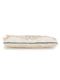 Gaper Medallion Embellished Cotton Jacquard Sling Bag