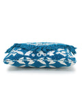 Gaper Medallion Embellished Cotton Jacquard Sling Bag