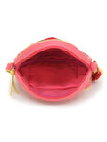 Verdant Floral Embroidered Cotton Canvas  Sling Bag