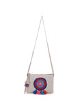 Canvas Solid Sling Bag