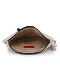 Cotton Canvas Embroidered Smart Casual Vanity Bag