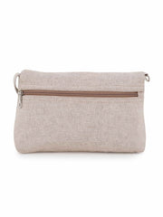 Floral Patch Canvas Sling Bag