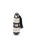 Cotton Canvas Striped Vanity Bag