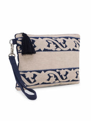 Graphic Jacquard Smart Casual Vanity Bag