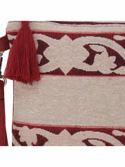 Graphic Jacquard Smart Casual Vanity Bag