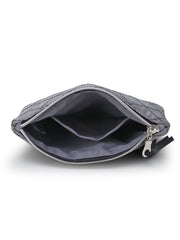 Polyester Geometric Vanity Bag (Set of 3)