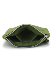Polyester Solid Geometric Vanity Bag (Set of 3)
