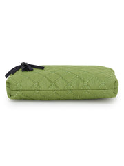 Polyester Solid Geometric Vanity Bag (Set of 3)
