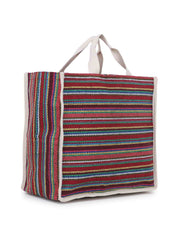 Striped Dari Shopping Bag
