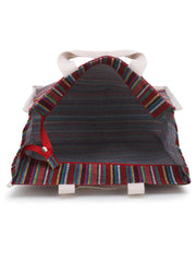 Striped Dari Shopping Bag