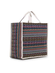 Striped Dari Shopping Bag