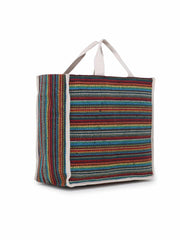 Striped Dari Shopping Bag