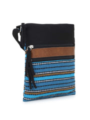 Striped Cotton Dari Sling Bag
