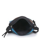 Striped Cotton Dari Sling Bag