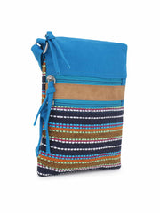 Striped Cotton Dari Sling Bag