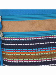 Striped Cotton Dari Sling Bag
