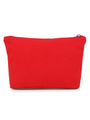 Opus Typography Canvas Smart Casual Vanity Bag
