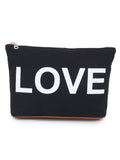 Opus Typography Canvas Smart Casual Vanity Bag