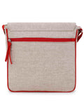 Canvas Embroidered Sling Bag
