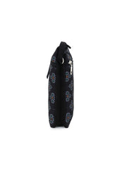 Canvas Chevron Printed Sling Bag