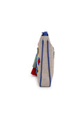 Canvas Embroidered Sling Bag