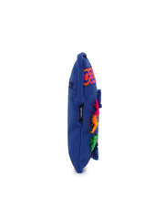 Canvas Crotia Patch with Lace Detail Sling Bag
