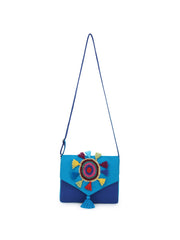 Canvas Crotia Patch Sling Bag