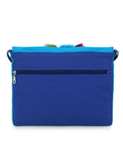 Canvas Crotia Patch Sling Bag