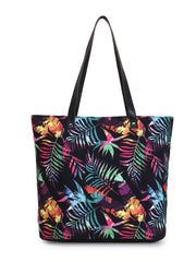 Blossom Polycotton Botanical Digital Printed Tote Bag