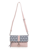 Geomat Polycotton Geometric Digital Print Sling Bag