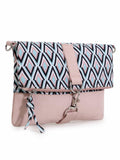 Geomat Polycotton Geometric Digital Print Sling Bag