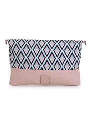 Geomat Polycotton Geometric Digital Print Sling Bag