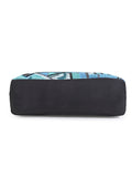 Shore Polycotton & Canvas Abstract Embroidered Handheld Bag