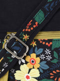 Rangoli Polycotton Canvas Floral Digital Print Sling Bag