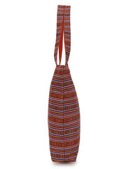 Eco-Friendly Acrylic Dari Striped Shopping Bag