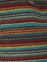 Eco-Friendly Acrylic Dari Striped Shopping Bag