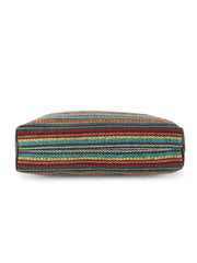 Eco-Friendly Acrylic Dari Striped Shopping Bag
